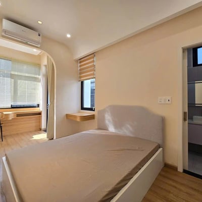 Rent of a cozy 3-storey house in Scandinavian vintage style, Hai Chau district, Da Nang, Vietnam